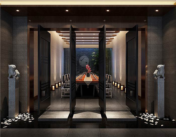 咸阳特色火锅店装修案例