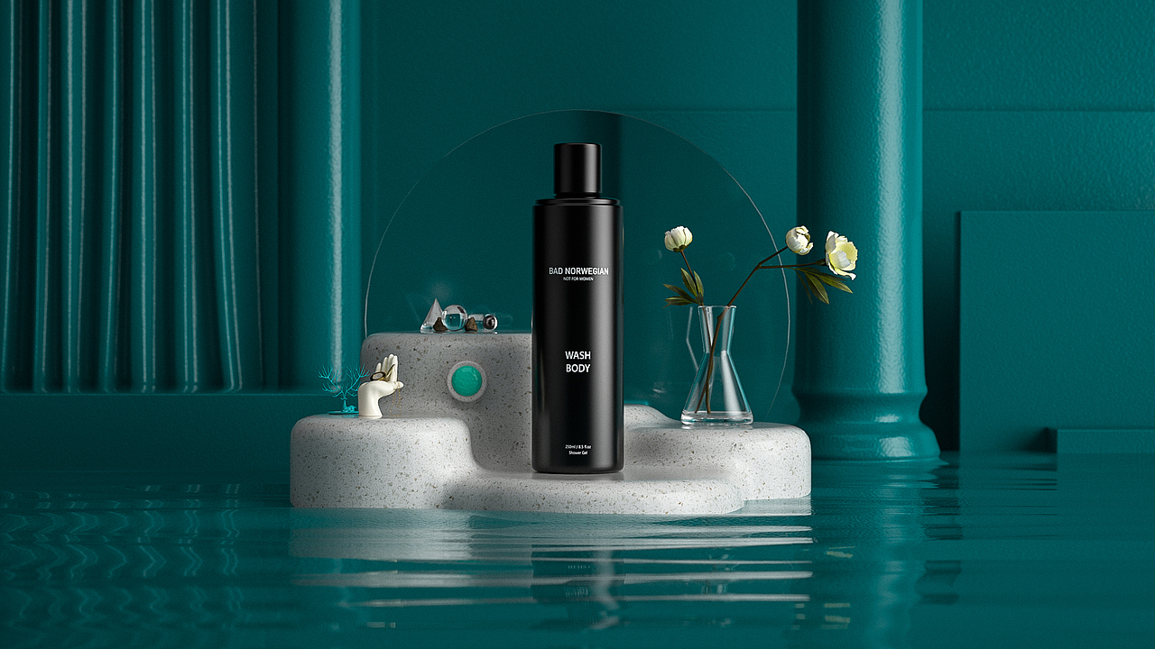 C4D打光渲染练习