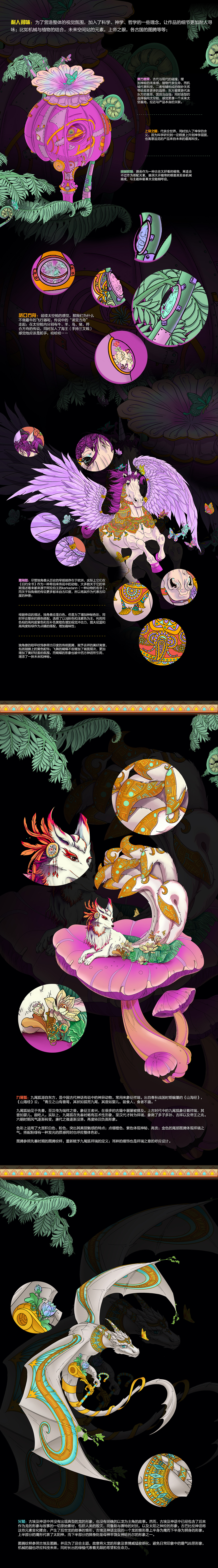 电商年货节手绘页面