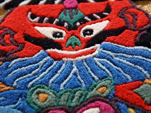 盘金毯-《吉祥》