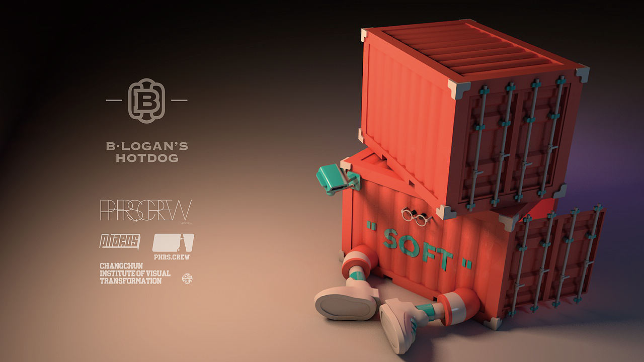【布雷的热狗】IP卡通形象3D图海报（图ZMjYzMTQyNzEy） - IP形象 - 站酷设计师LeiLei_原创素材 - 站酷ZCOOL