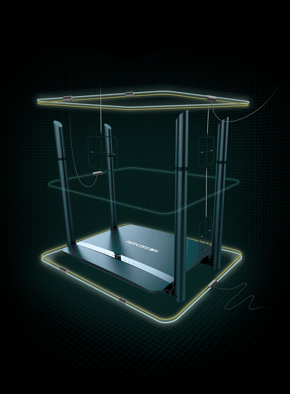 磊科Power4S海报设计(动态)