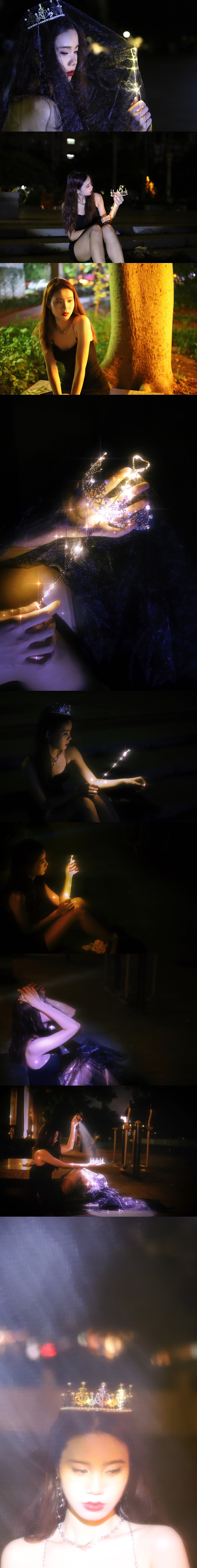 氛围感夜间摄影