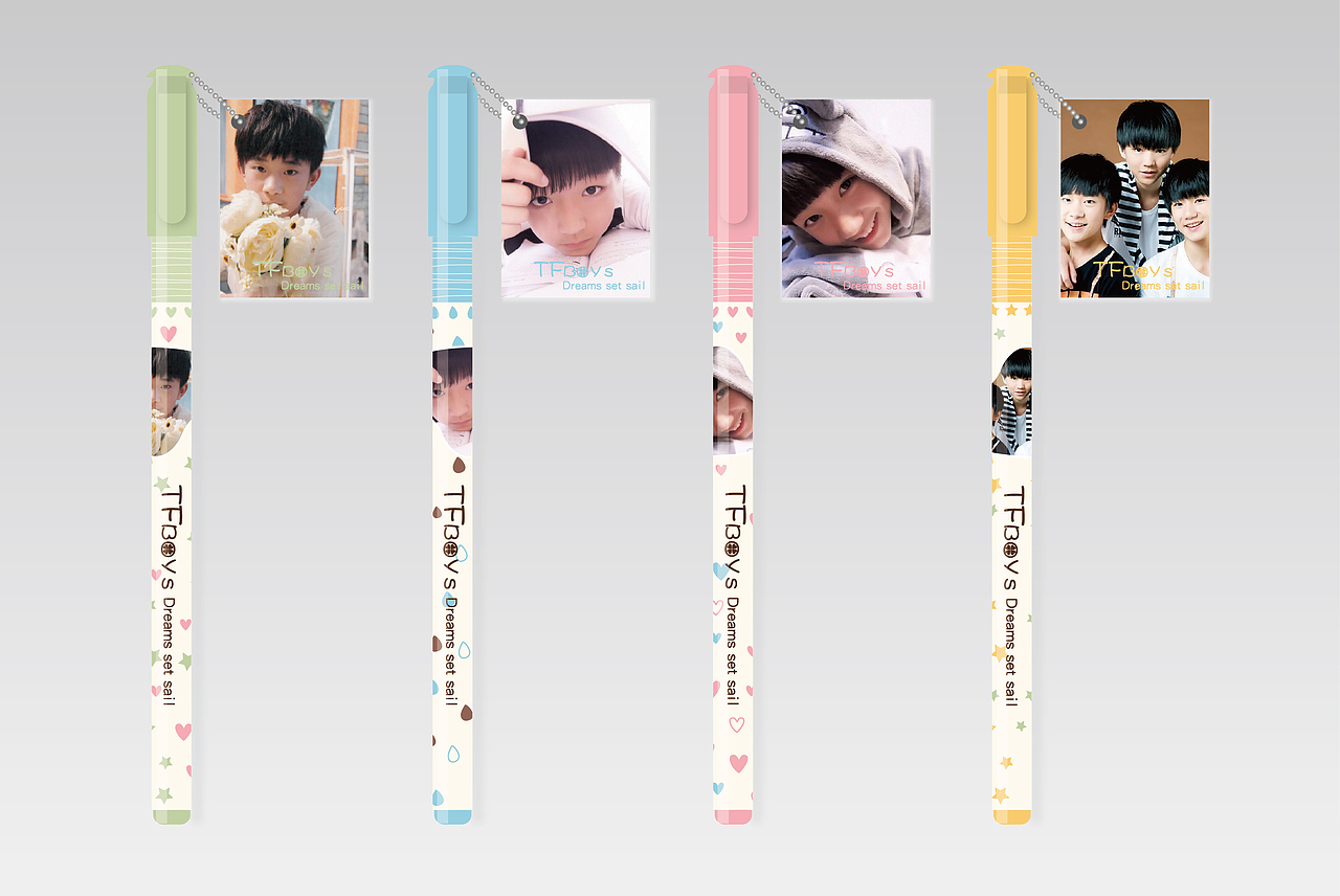 TFBOYS主题笔（图ZMTgyNzE0OTI=） - 图案 - 站酷设计师困倦的西瓜皮原创素材 - 站酷ZCOOL