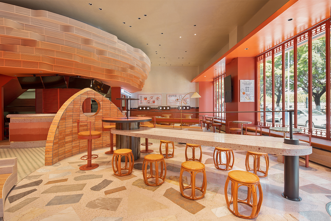 MWC x 爱乐信糖水局 | 广府印记的空间体验场景（图ZMjg4NTU5NTg0） - 商业空间设计 - 站酷设计师MWCSTUDIO原创素材 - 站酷ZCOOL