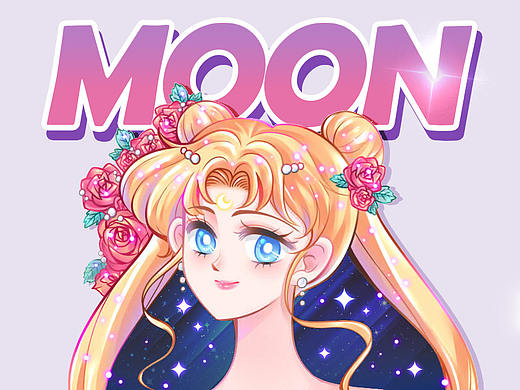 美少女戰(zhàn)士（個人主頁-ZNTMwNTEzNzY=） - 創(chuàng)作習作 - 站酷設計師蘇黎世晴原創(chuàng)素材 - 站酷ZCOOL