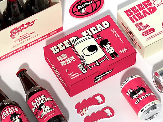 BHEER HEAD精酿啤酒吧品牌全案设计｜VI设计