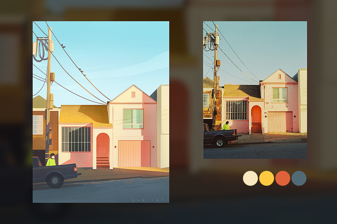 速涂練習(xí)*4（圖ZMjc3NjE1NDUy） - 創(chuàng)作習(xí)作 - 站酷設(shè)計(jì)師鹿青一原創(chuàng)素材 - 站酷ZCOOL