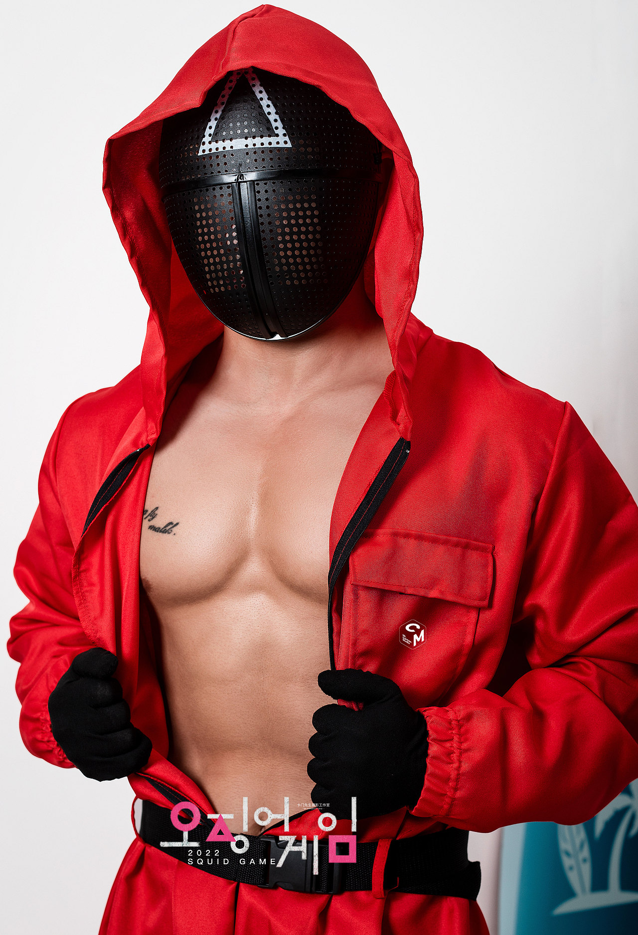 肌肉型男创意摄影