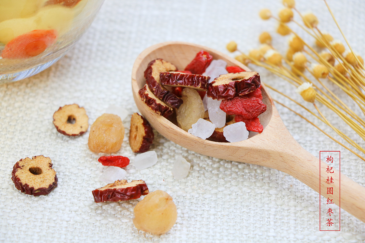 枸杞桂圆红枣茶