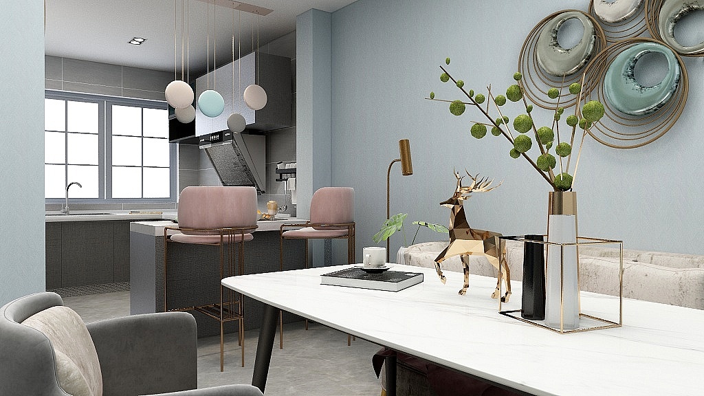 小户型客厅（图ZMjEzODM0MDg4） - 家装设计 - 站酷设计师咕啾咕咚原创素材 - 站酷ZCOOL