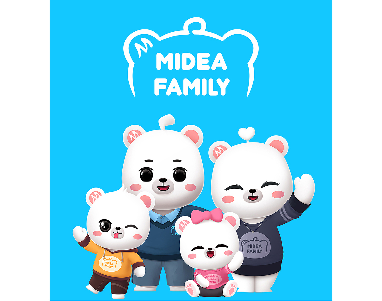 mideafamilyq版形象设计