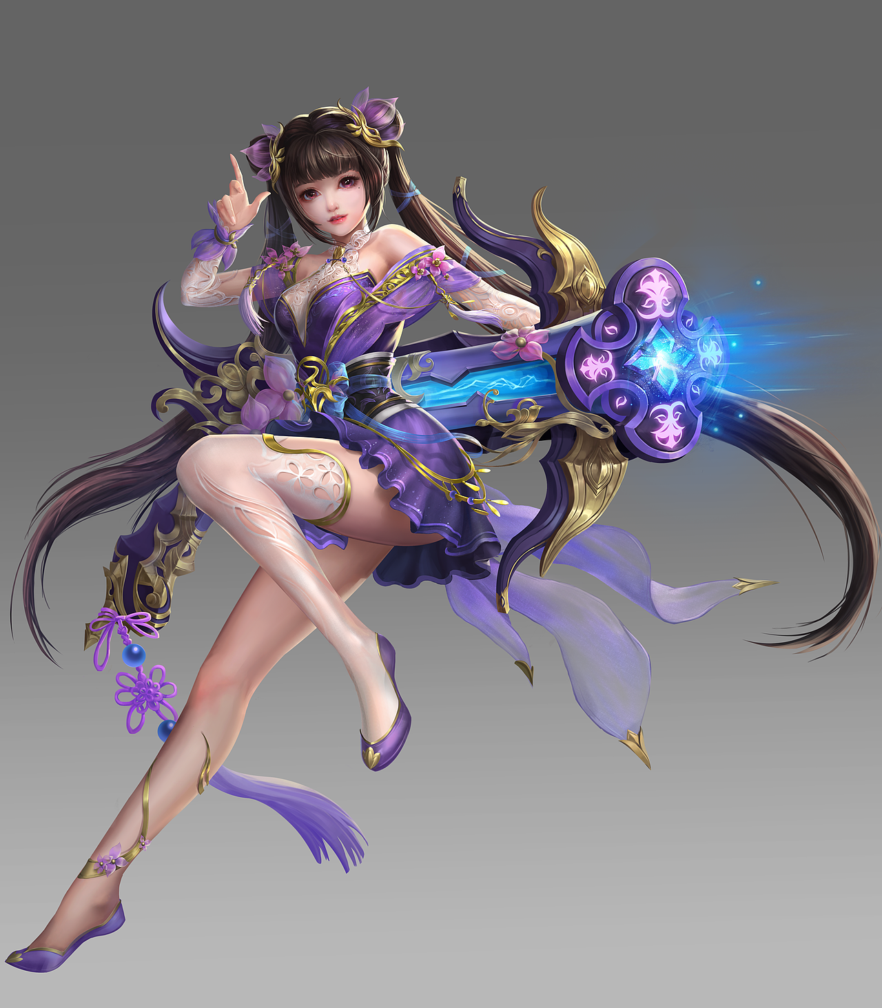 古风（图ZMTU4MzMzODUy） - 游戏原画 - 站酷设计师大黄肉丸子原创素材 - 站酷ZCOOL