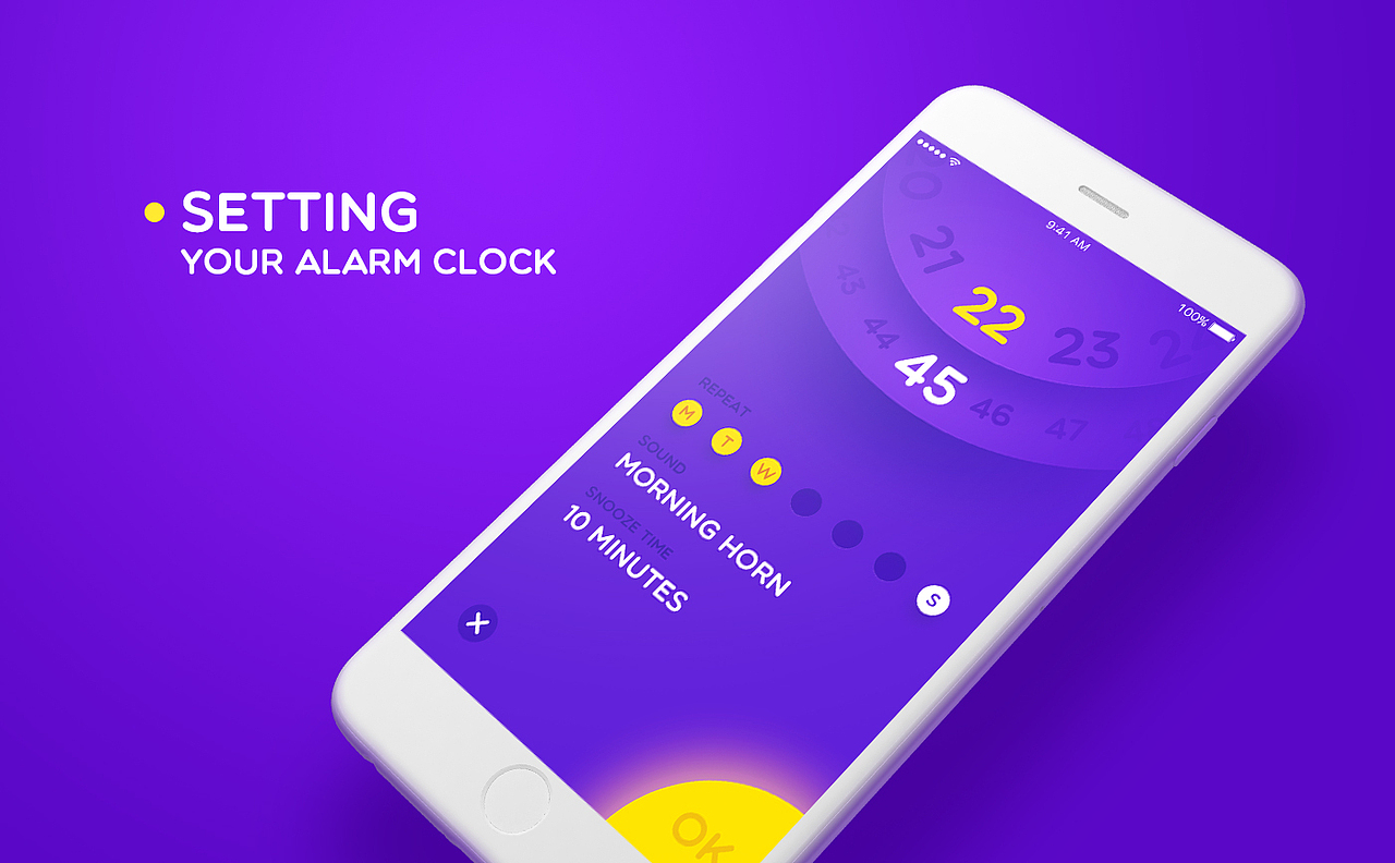 09 Alarm Clock（图ZNTA0MDQ5NzI=） - APP界面 - 站酷设计师09UI设计工作室原创素材 - 站酷ZCOOL