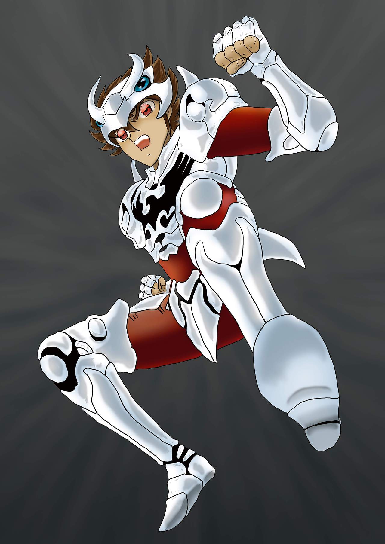 星矢和"翔"线搞练习(附a3原图)