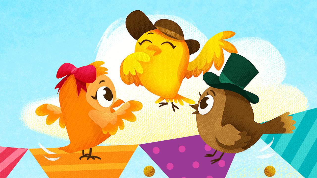 儿童英语绘本animalparty动物派对