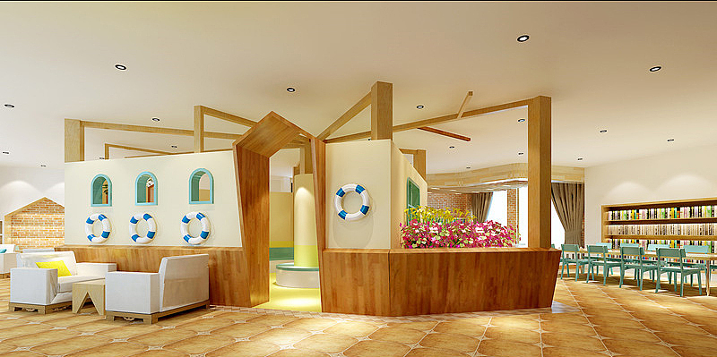 河南幼儿园装修效果图