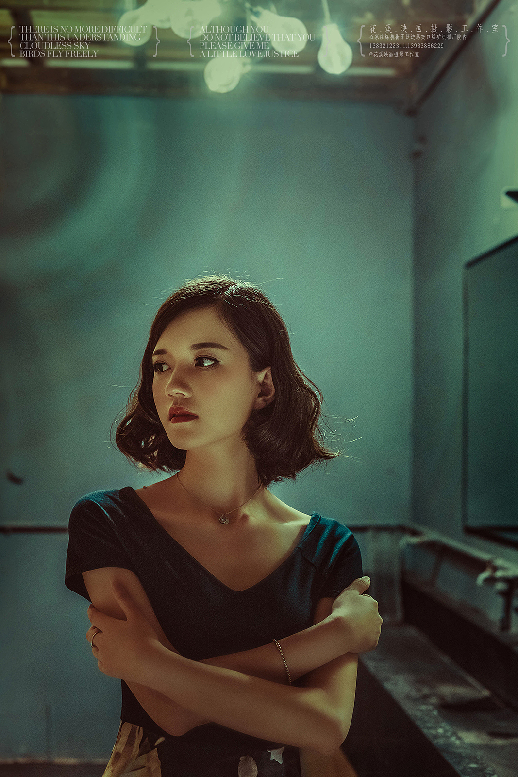 第一次做偏欧美色调的