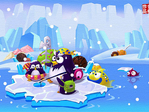 PENGUIN去哪儿？#动漫作品#（个人主页-ZMzIxMTk4NA==） - 其他动漫 - 站酷设计师Yitong画画儿做UI原创素材 - 站酷ZCOOL