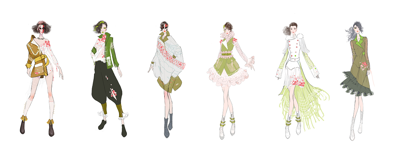 Fashion design_WEIQI/LA FORME（图ZNjk3MzA5OTI=） - 其他服装 - 站酷设计师airina_leo原创素材 - 站酷ZCOOL