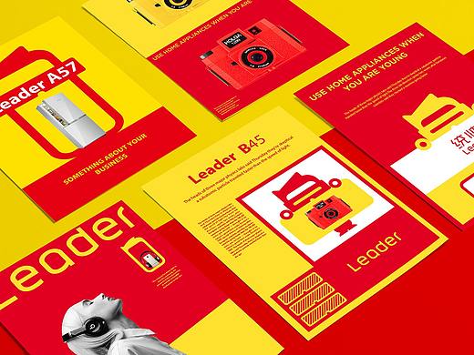 海尔统帅Leader品牌形象设计