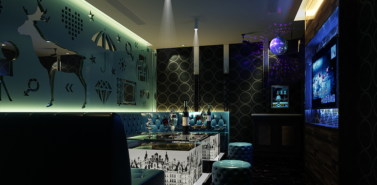 项目背景 项目名称:新加坡k-star量贩式主题ktv设计 项目面积:2100