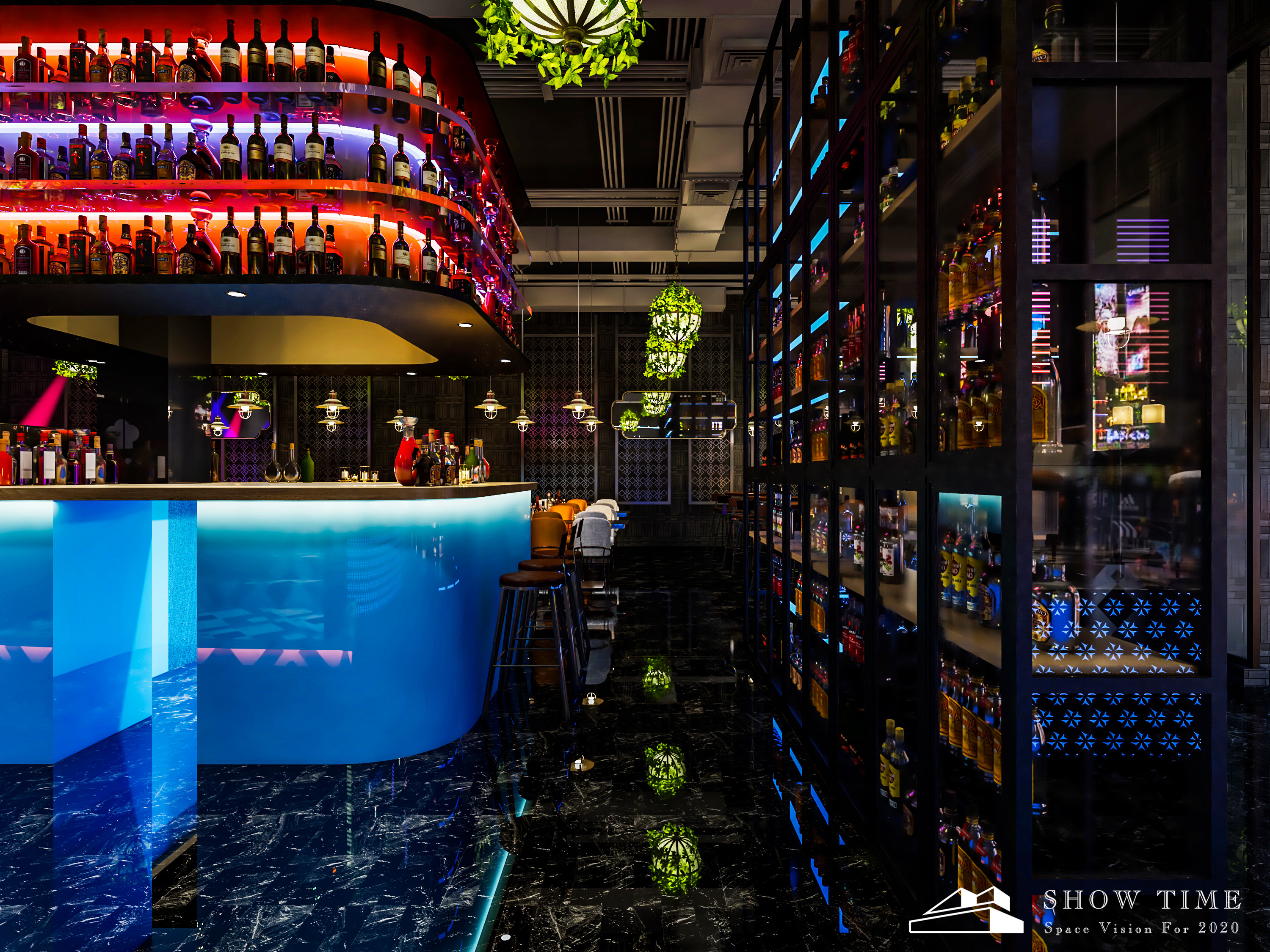 涟水酒吧感知光影造梦治愈人心云想空间表现