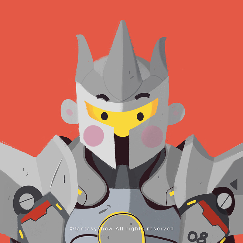 OVERWATCH CP（图ZNzEzNzYyMDQ=） - 商业插画 - 站酷设计师饭太稀Fan原创素材 - 站酷ZCOOL