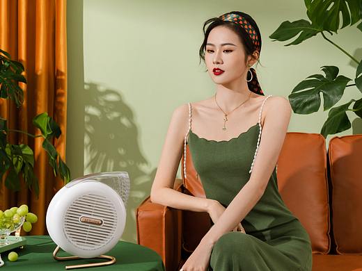 夏季空气循环风扇 | 清凉复古拍摄