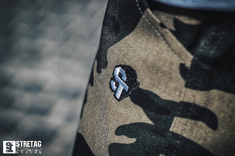 国潮原创品牌STRETAG™思锐泰格“适者生存”迷彩束脚裤