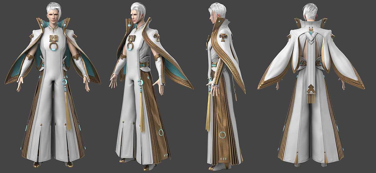 CG角色 角色高模  