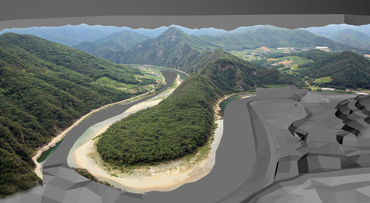 【matte painting】鹰🦅山片段,镜头分解