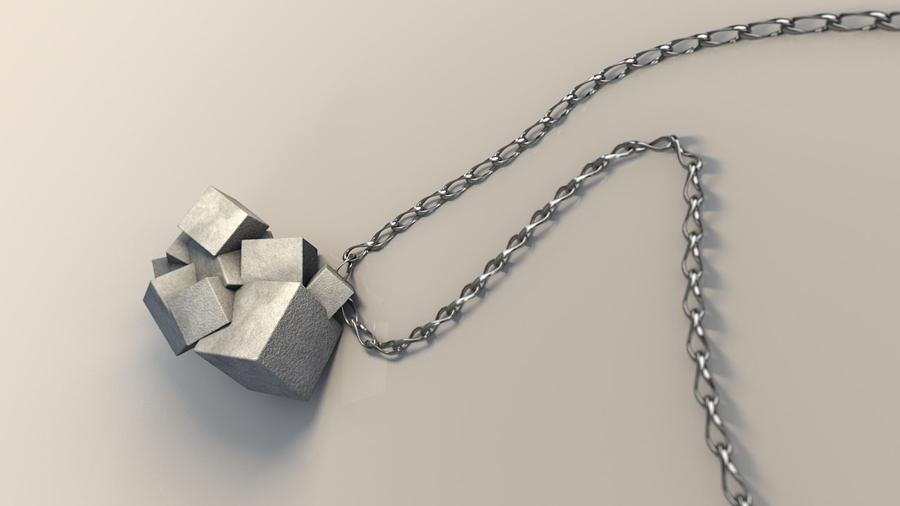 三维设计·混凝土项链