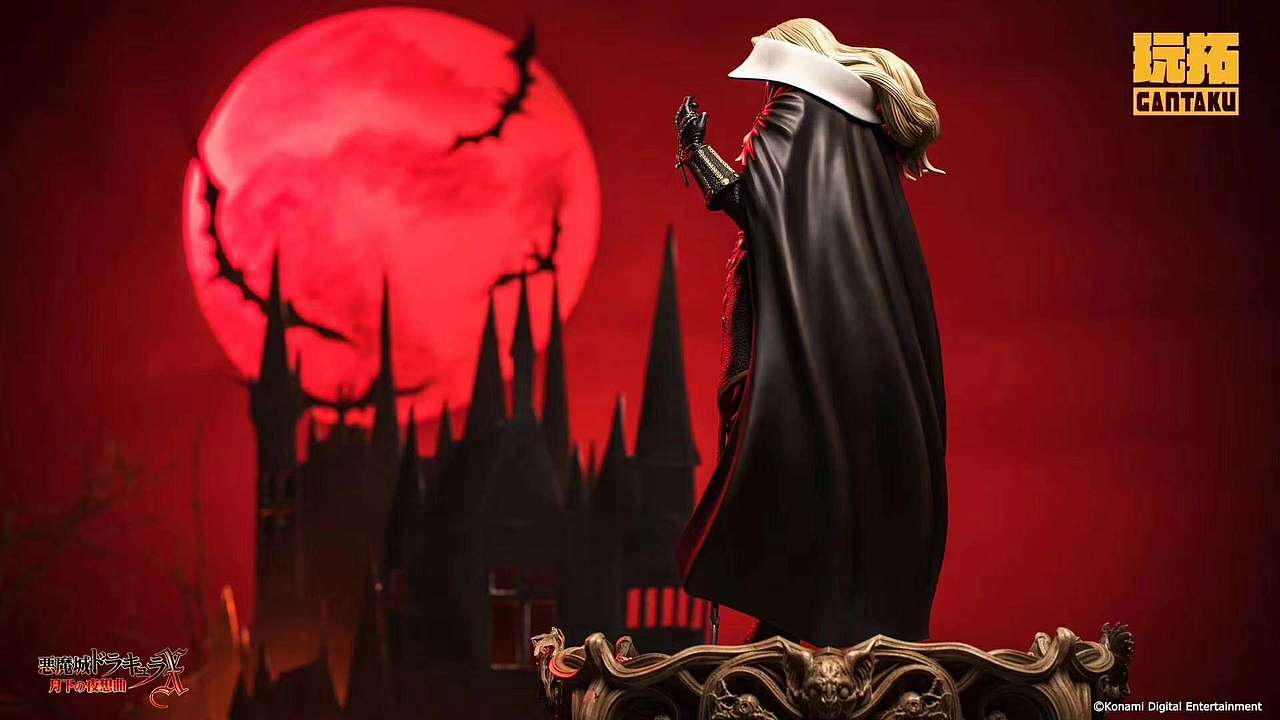 玩拓 《恶魔城X:月下夜想曲》阿鲁卡多 雕像官宣发布