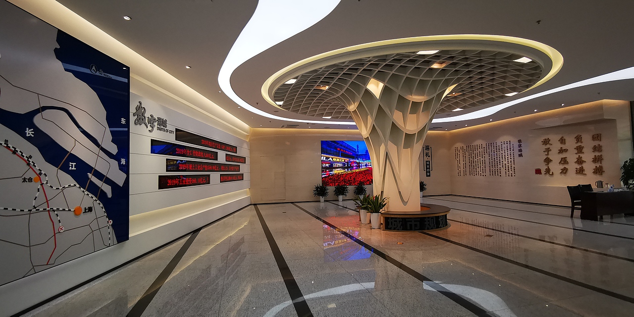 张家港市城市展示馆（实拍）（图ZMjcwMjI4Nzg0） - 展陈设计 - 站酷设计师海豚和珣子原创素材 - 站酷ZCOOL