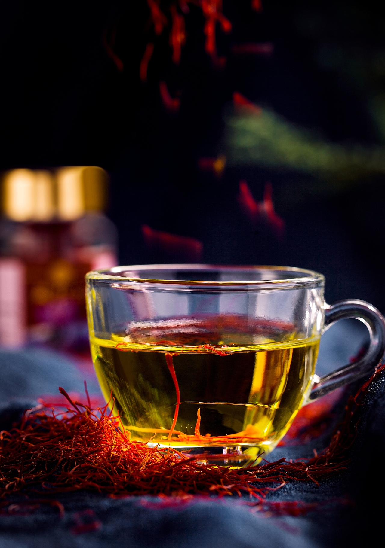 聚真宝堂滋补产品藏红花摄影