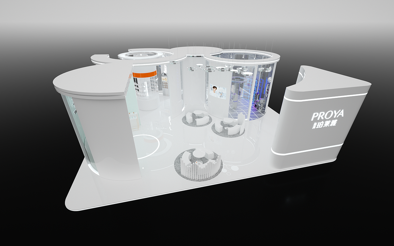 珀莱雅美博会（图ZMjc4MDgyODY4） - 展陈设计 - 站酷设计师小绿圆子的梦想原创素材 - 站酷ZCOOL