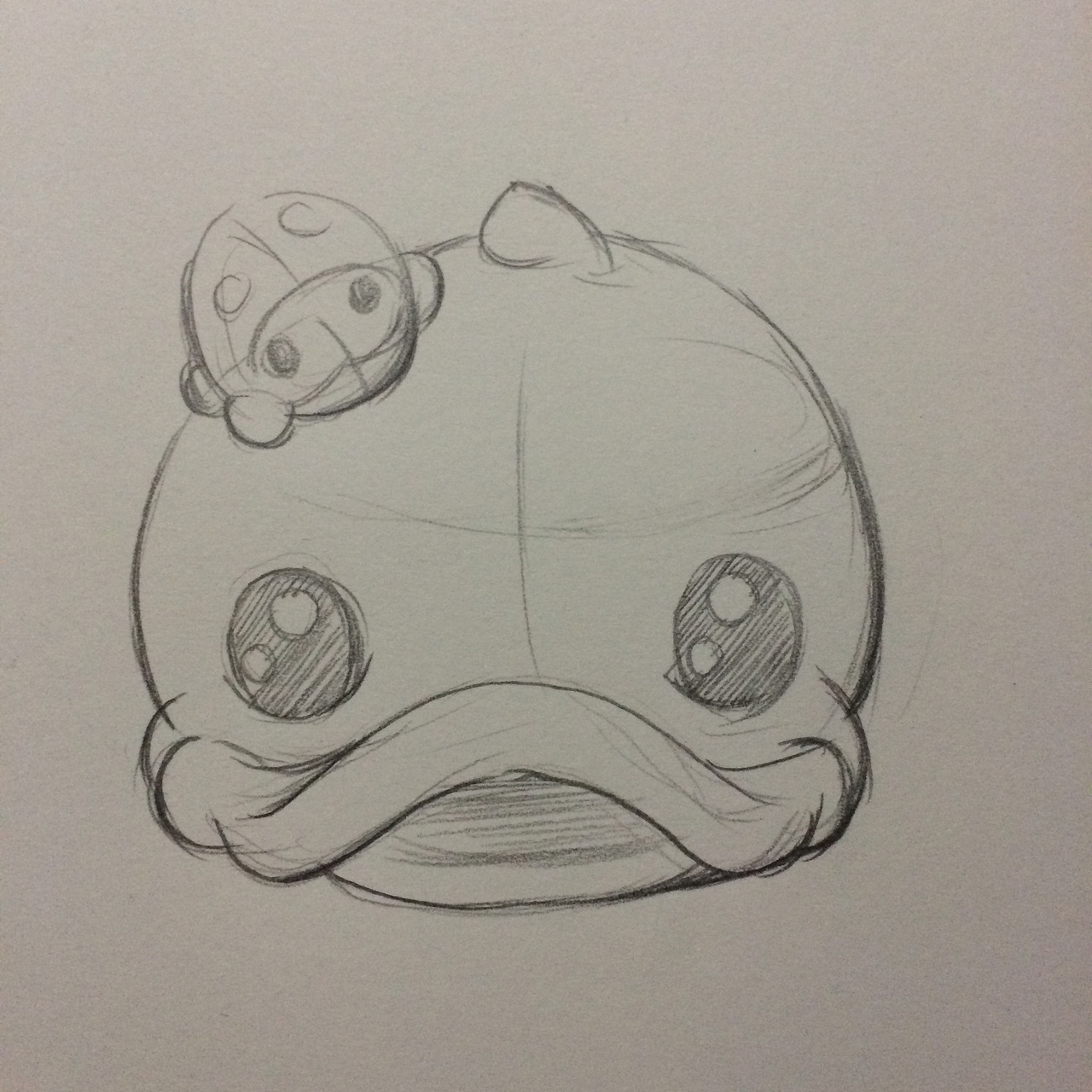 潮牌美丽扣扣~~~一个鸭子头延伸的创意表情草图合集