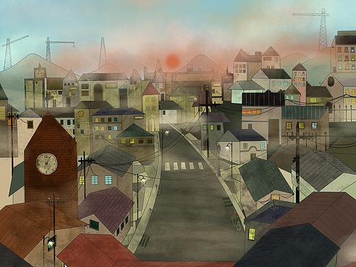 一些场景（个人主页-ZMjQ1ODM2Mjg=） - 创作习作 - 站酷设计师桃喜_Janie原创素材 - 站酷ZCOOL