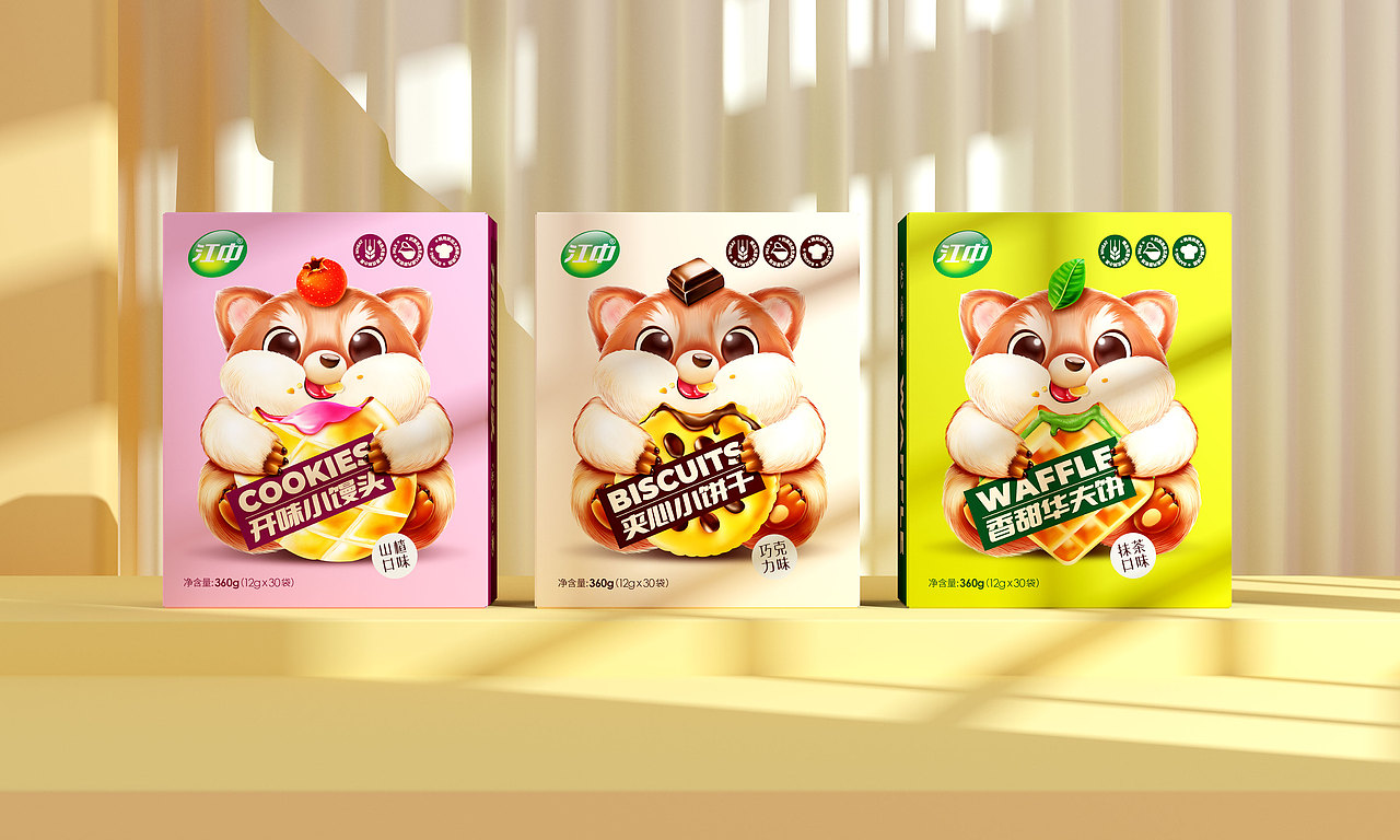 三零艺设作品（江中烘焙休闲食品包装）（图ZMjg3NjkwOTEy） - 包装 - 站酷设计师三零艺设原创素材 - 站酷ZCOOL