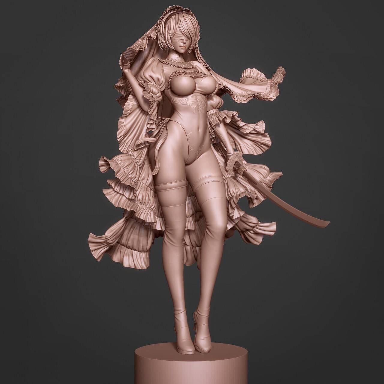 招募动漫游戏树脂雕像GK模型师（图ZMTkyNDcyMjA0） - 手办/模玩 - 站酷设计师Z45731836原创素材 - 站酷ZCOOL