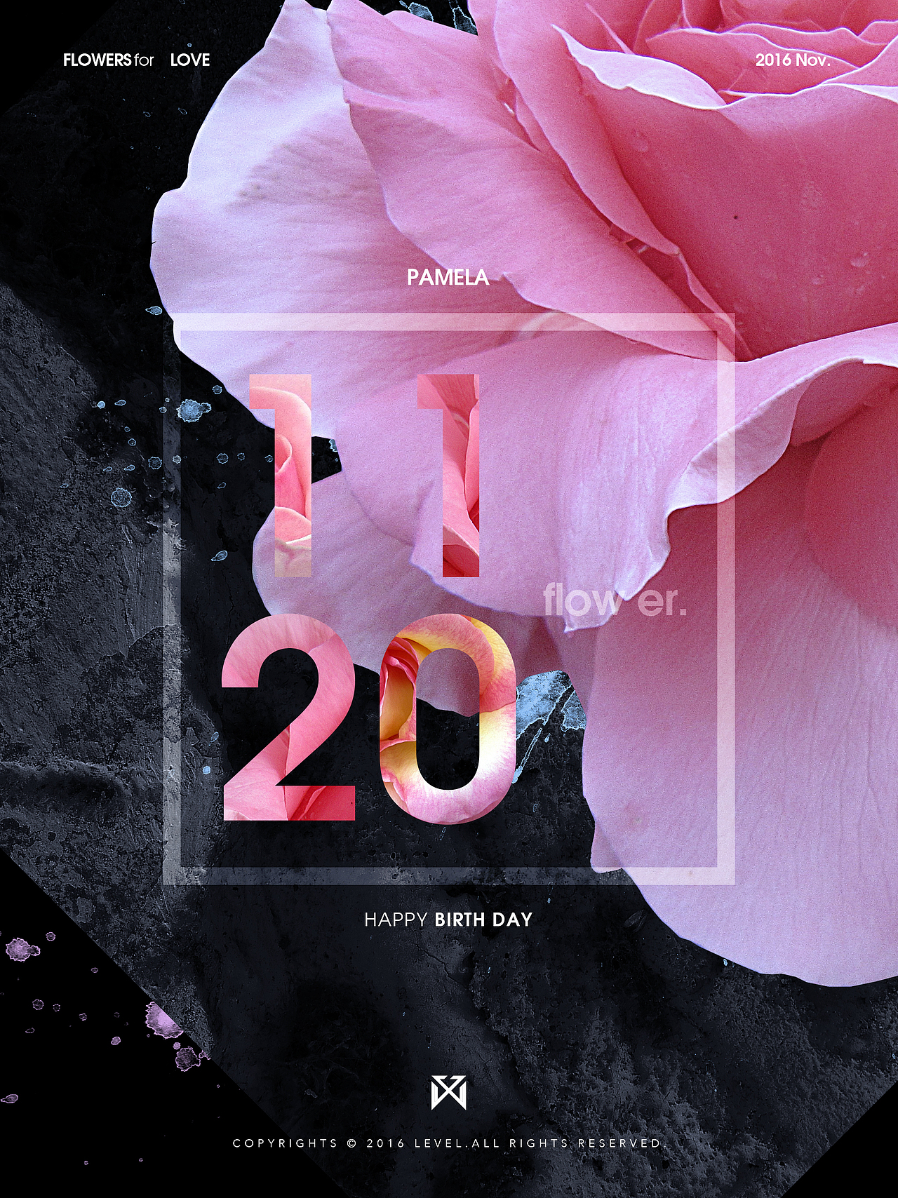 Flowers for Love/花与爱 概念海报设计 Poster Design（图ZNjUxOTE0ODA=） - 海报 - 站酷设计师不周山原创素材 - 站酷ZCOOL