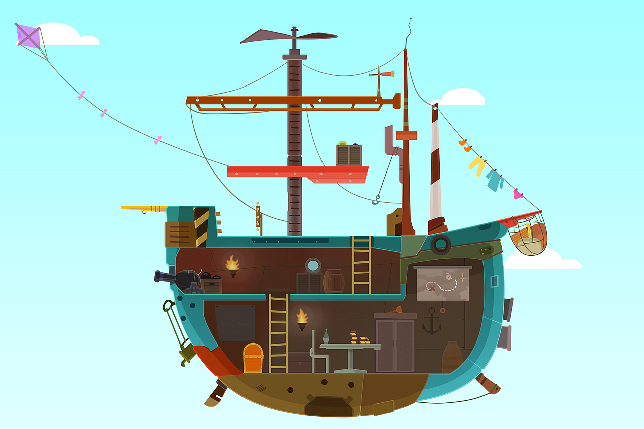 扁平插画界面练习（图ZODMyMjgwMDQ=） - 游戏UI - 站酷设计师QueenaX原创素材 - 站酷ZCOOL