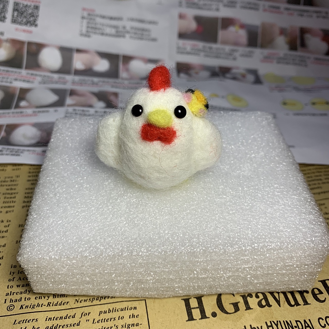 羊毛毡小鸡90仔 - 原创作品 - 站酷(zcool)