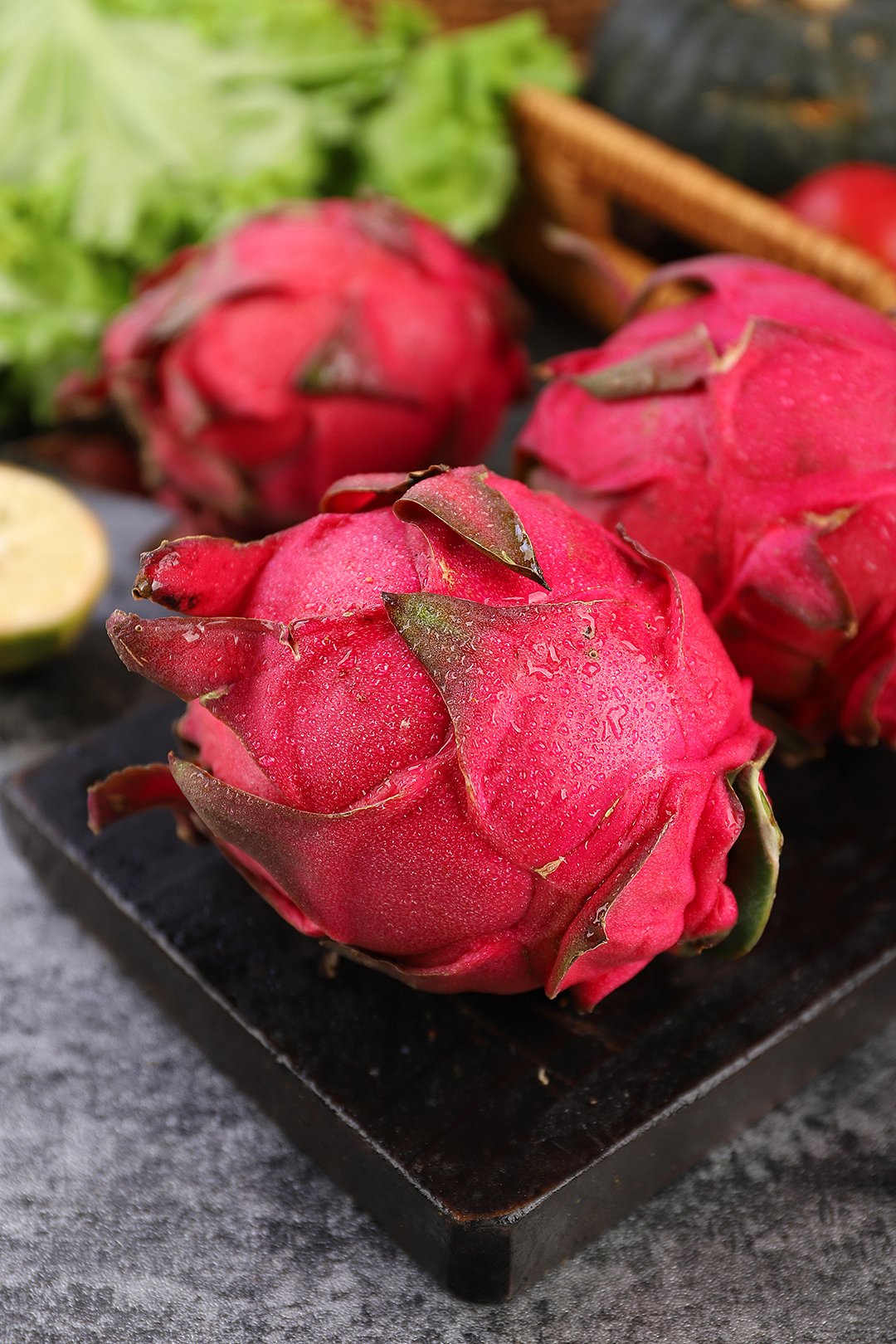 红心火龙果丨国产火龙果也有极品