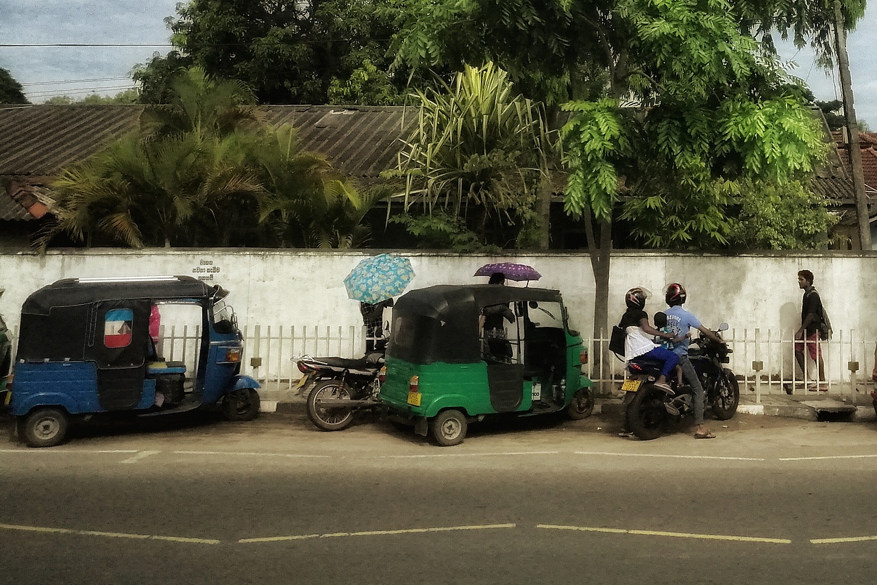斯里兰卡——车览锡兰街头