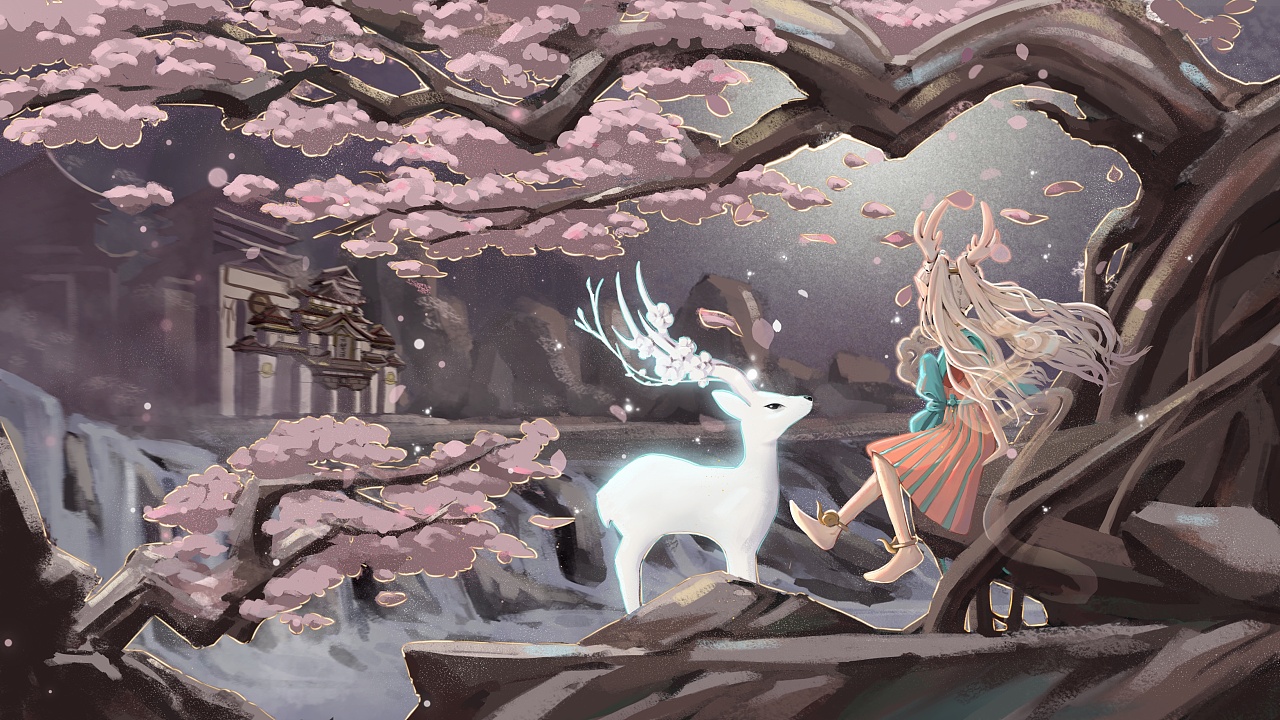 云梦泽|插画|游戏原画|囡囡_alicia - 原创作品 - 站酷 (zcool)