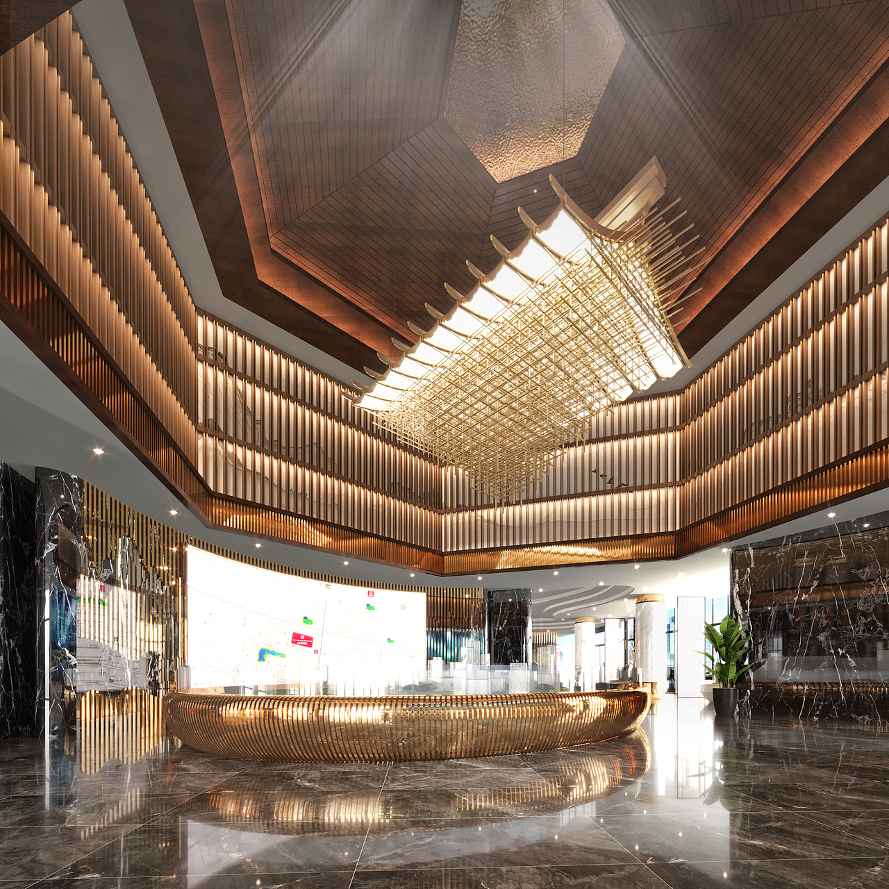 售楼部（图ZMjQ4MDg2ODA4） - 商业空间设计 - 站酷设计师一品设计王文原创素材 - 站酷ZCOOL