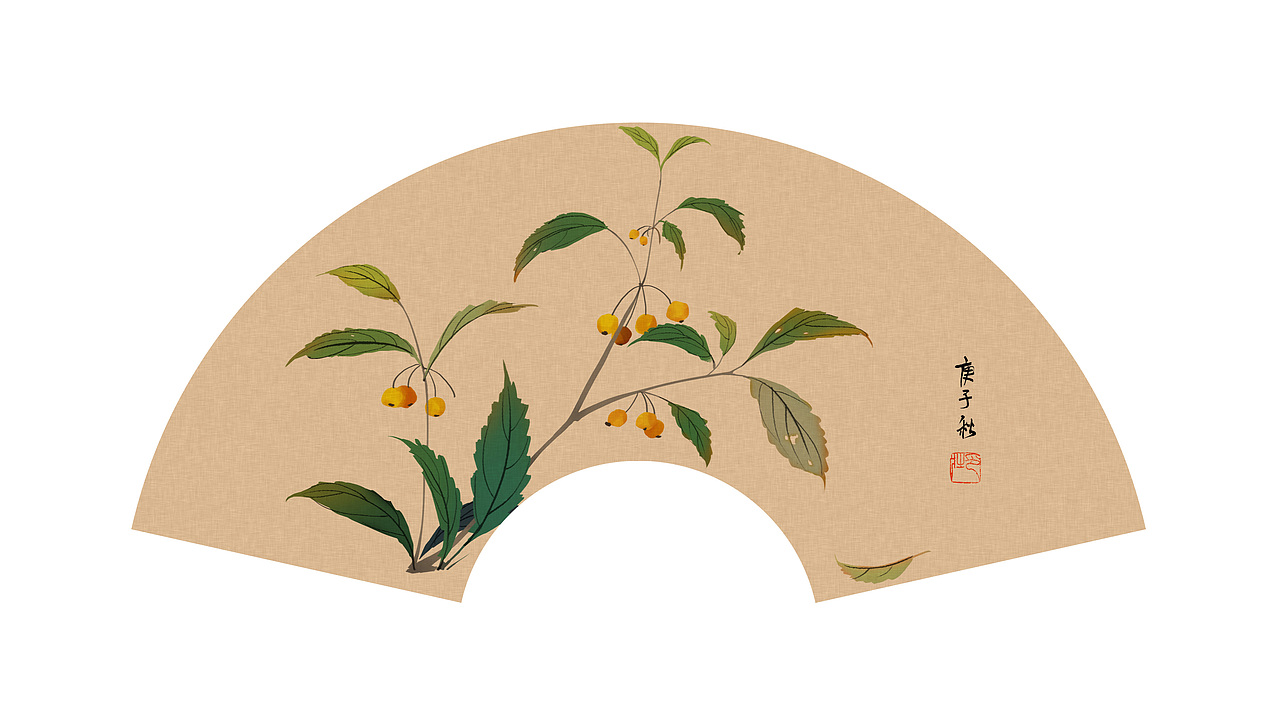 中国风扇面系列3