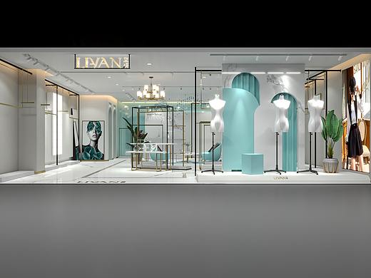 服装店铺---广西（个人主页-ZNTMwNzMxNzY=） - 商业空间设计 - 站酷设计师葵花点妞手原创素材 - 站酷ZCOOL